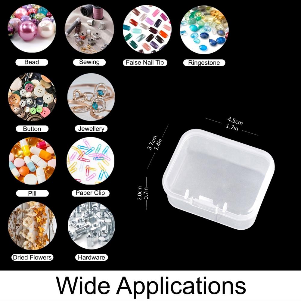 Clear Craft Storage Boxes
