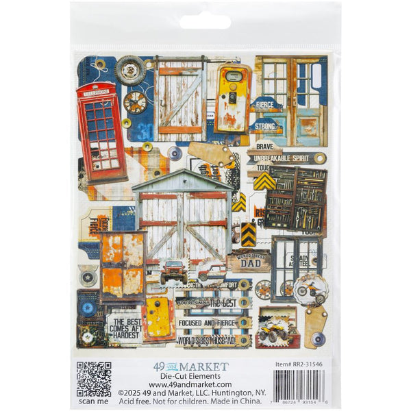 Rust and Revs 2.0 Die Cut Elements | Dennis Bruton {clearance}