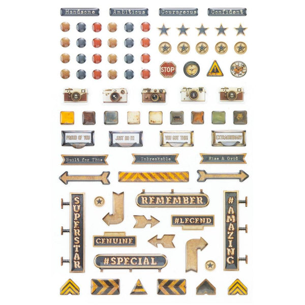 Rust and Revs 2.0 Epoxy Stickers | Dennis Bruton {clearance}