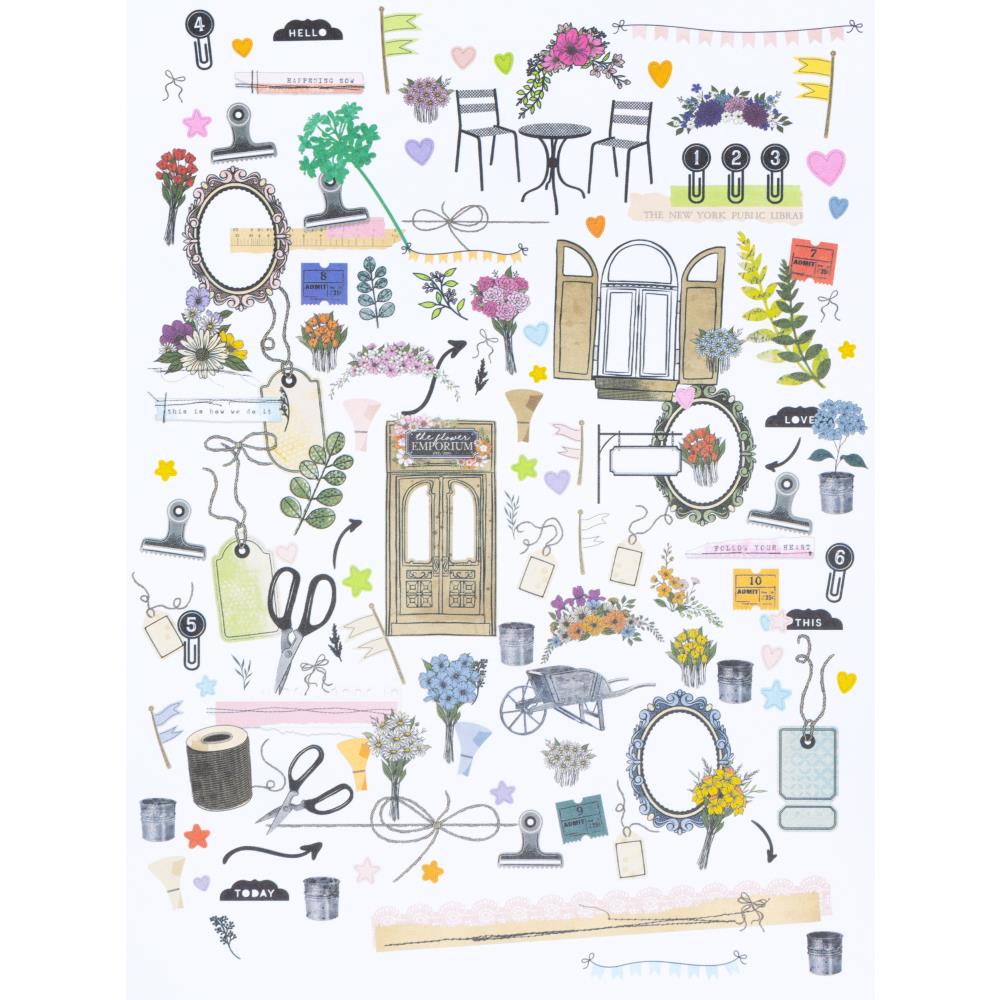 The Flower Emporium Laser Cut Elements | Vicki Boutin {clearance}