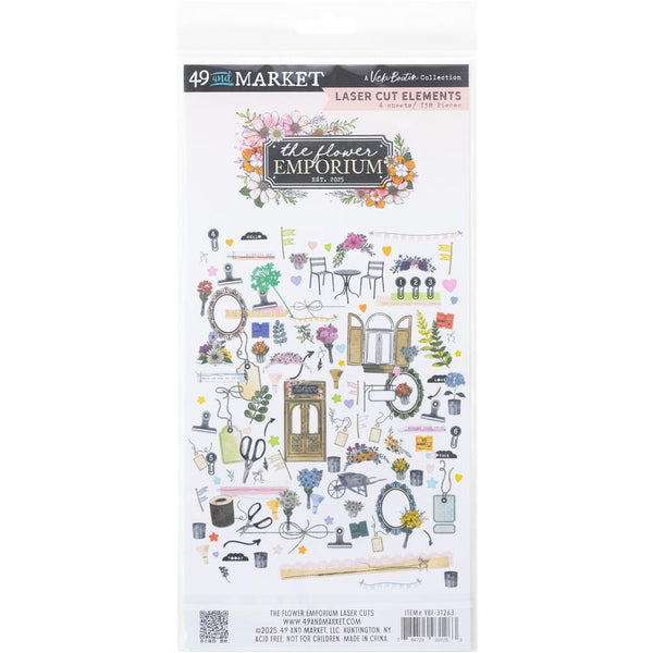 The Flower Emporium Laser Cut Elements | Vicki Boutin {clearance}