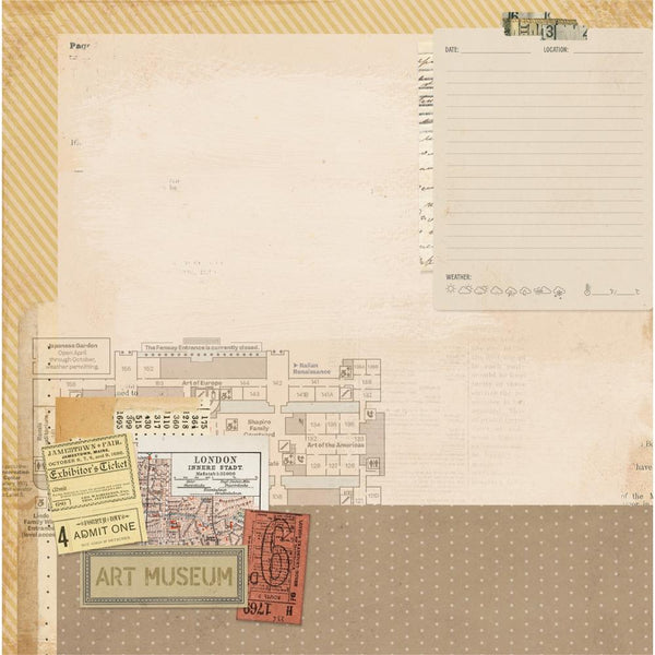 Travel Junque 12x12 Collection Pack