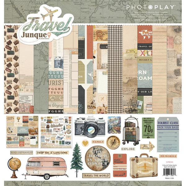 Travel Junque 12x12 Collection Pack