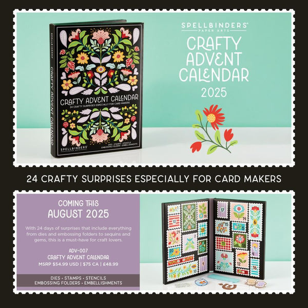 {coming soon!} Spellbinders 2025 Crafty Advent Calendar