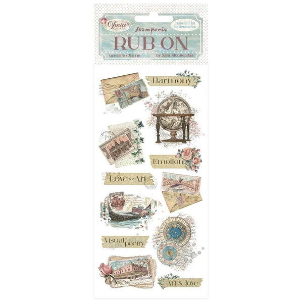 Venice City of Art Rub-Ons {clearance}