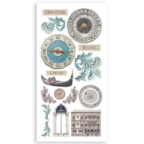 Venice City of Art Double-Sided Paper Cut-Outs {clearance}