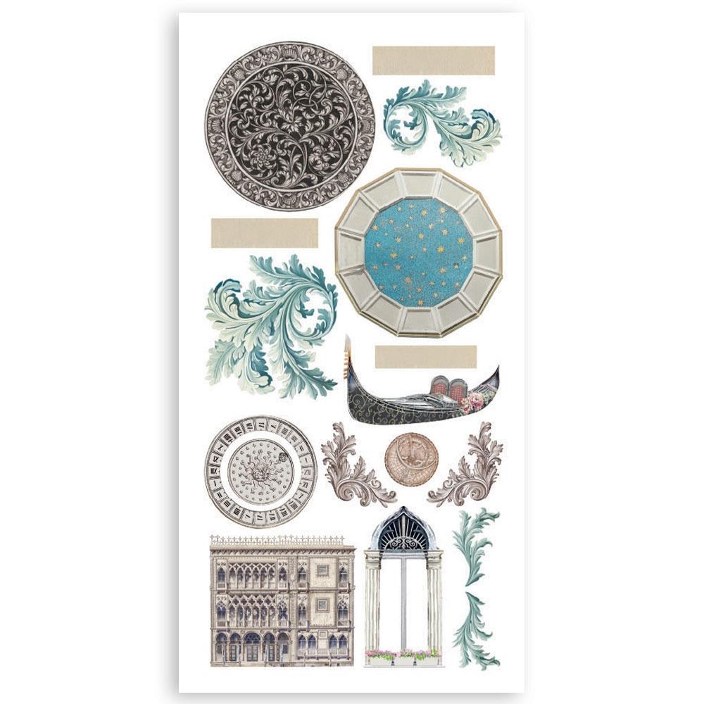 Venice City of Art Double-Sided Paper Cut-Outs {clearance}
