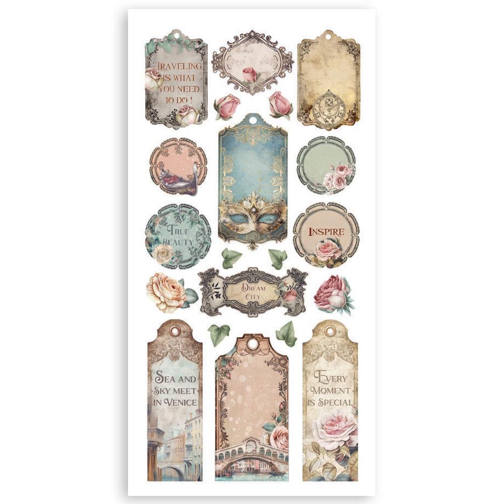 Venice City of Art Double-Sided Paper Cut-Outs {clearance}
