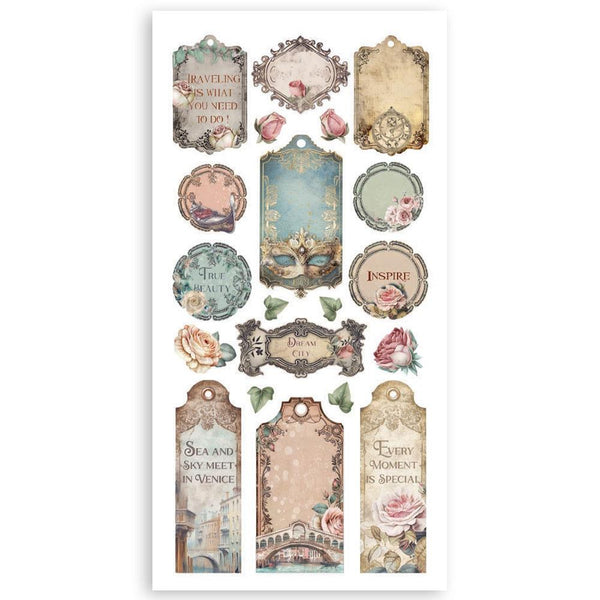 Venice City of Art Double-Sided Paper Cut-Outs {clearance}