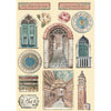 Venice City of Art A5 Wooden Shapes {clearance}