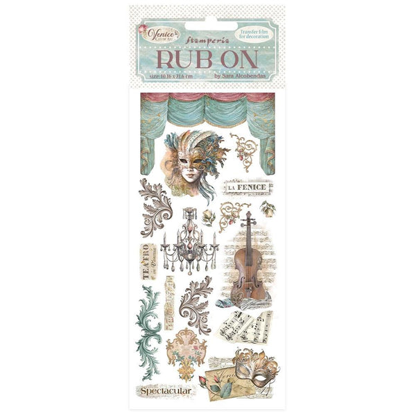 Venice City of Art Rub-Ons {clearance}