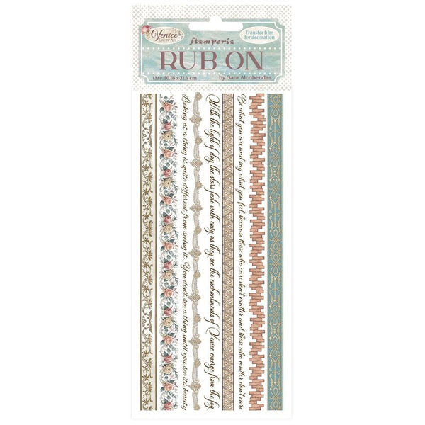 Venice City of Art Rub-Ons {clearance}