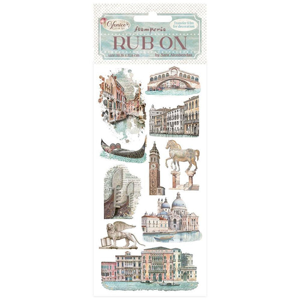 Venice City of Art Rub-Ons {clearance}