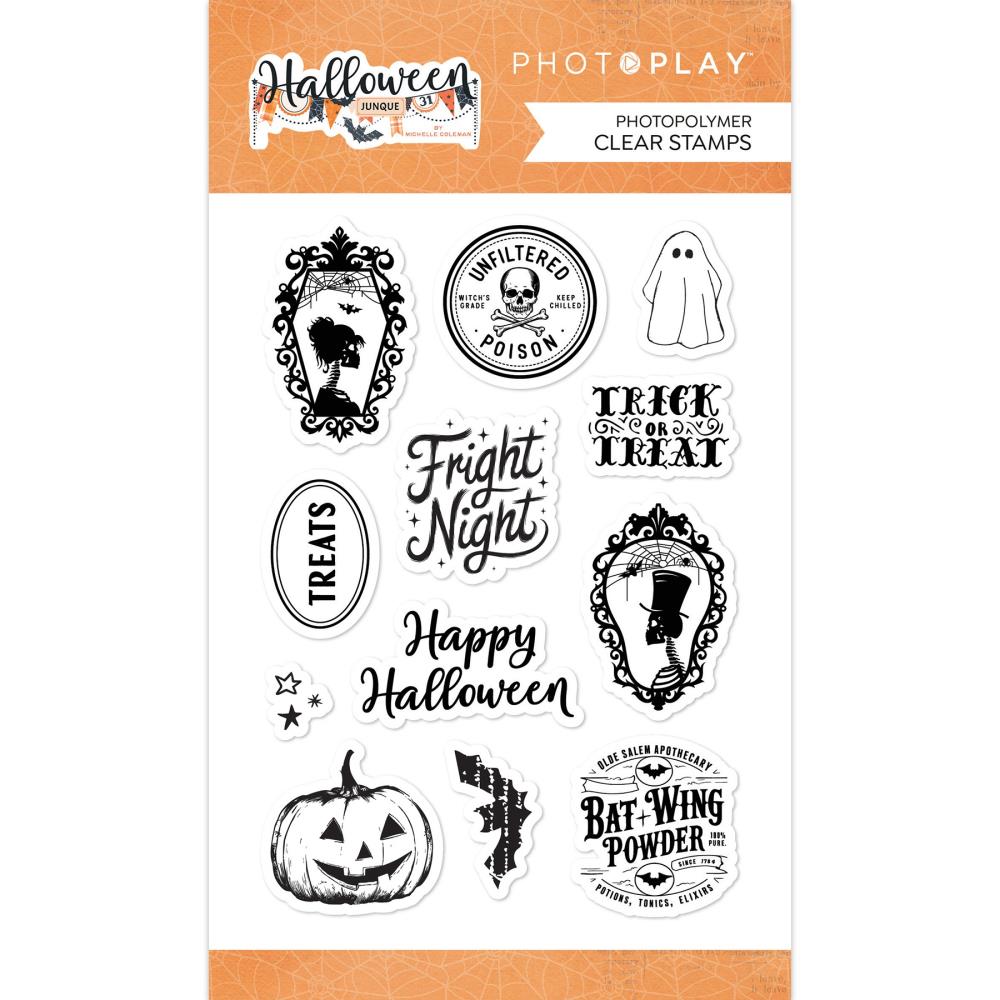 Halloween Junque Clear Stamp Set