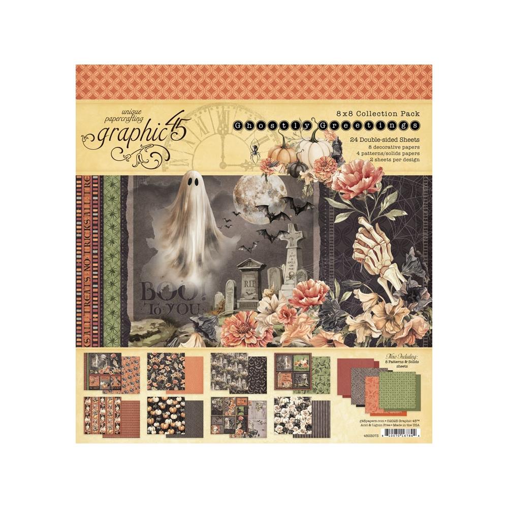Ghostly Greetings 8x8 Collection Pack