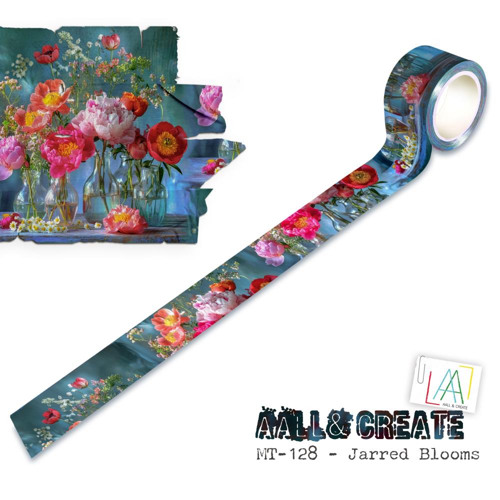 Jarred Blooms Layer-It-Up Washi Tape No. 128