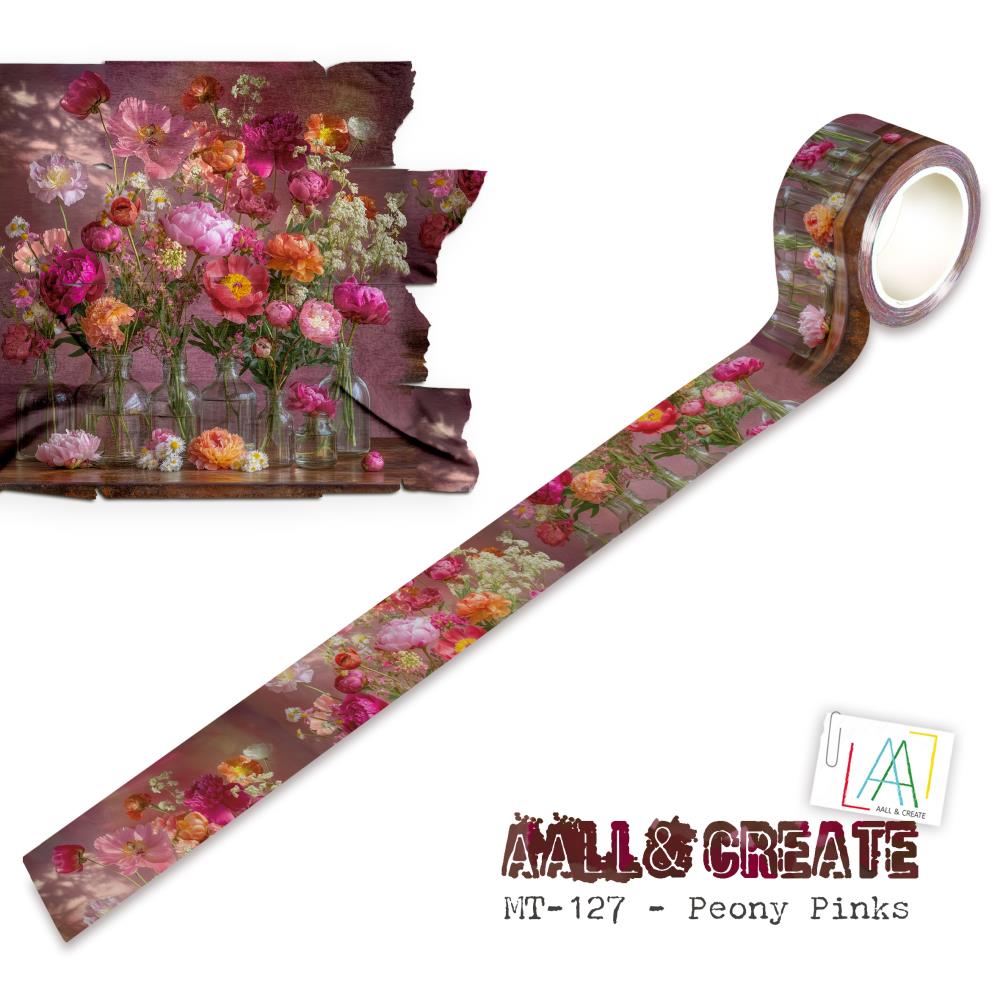 Peony Pinks Layer-It-Up Washi Tape No. 127
