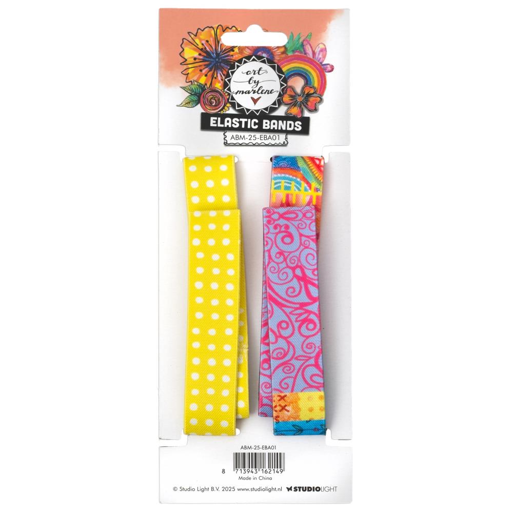 Elastic Journal Bands {Perfect Size Journal} | Art by Marlene