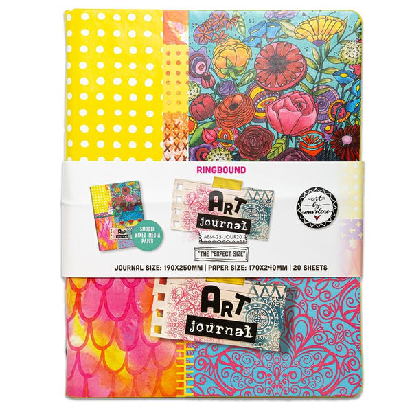 Perfect Size Art Journal | Art by Marlene