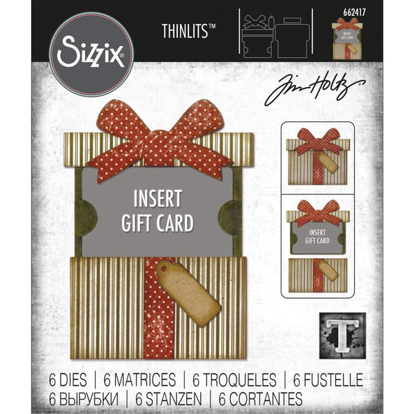 {coming soon!} Gift Card Package Thinlits Die Set | Tim Holtz