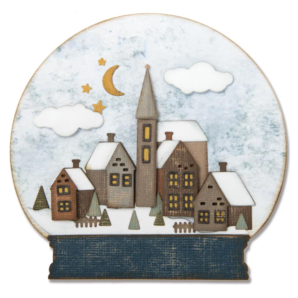 {coming soon!} Snowglobe #2 Thinlits Die Set | Tim Holtz