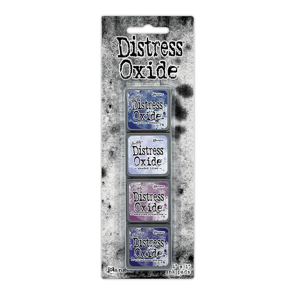 Mini Oxide Ink Pads Set 5 {purples} | Tim Holtz