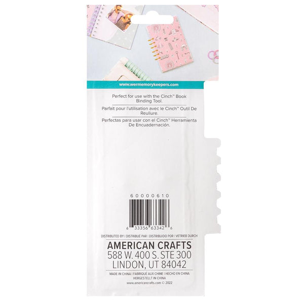 Cinch Metal Hinge Binding 4pk