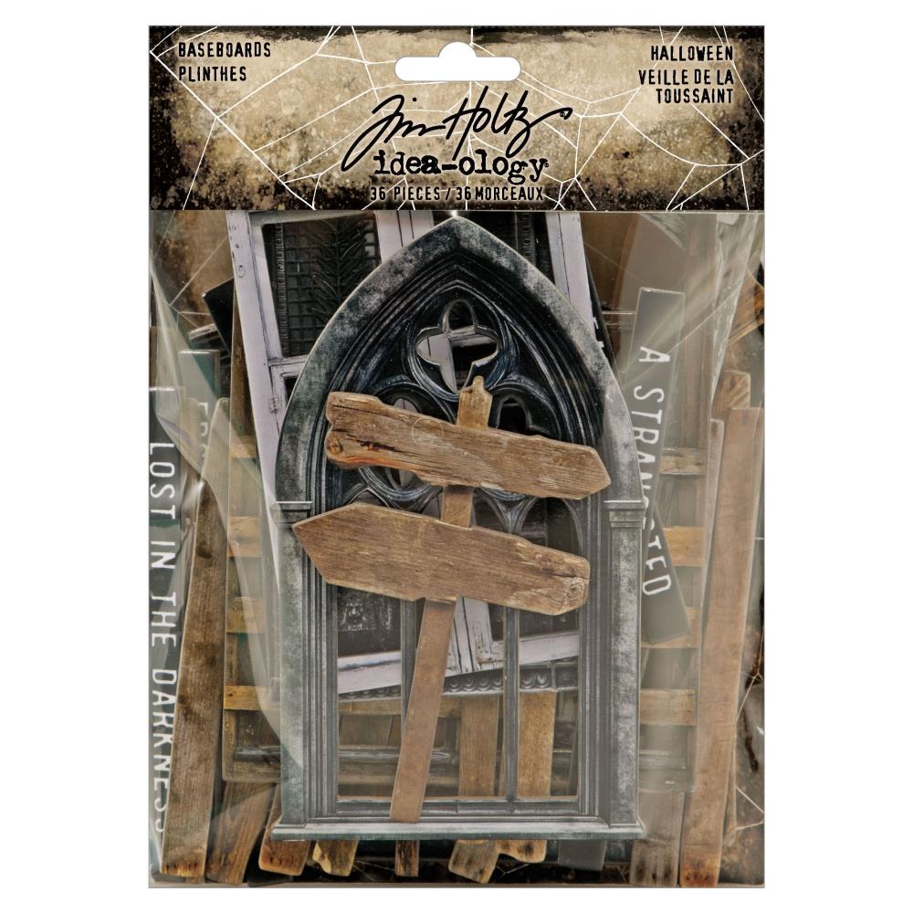 Baseboard Door & Window Frames {Halloween 2025} | idea-ology