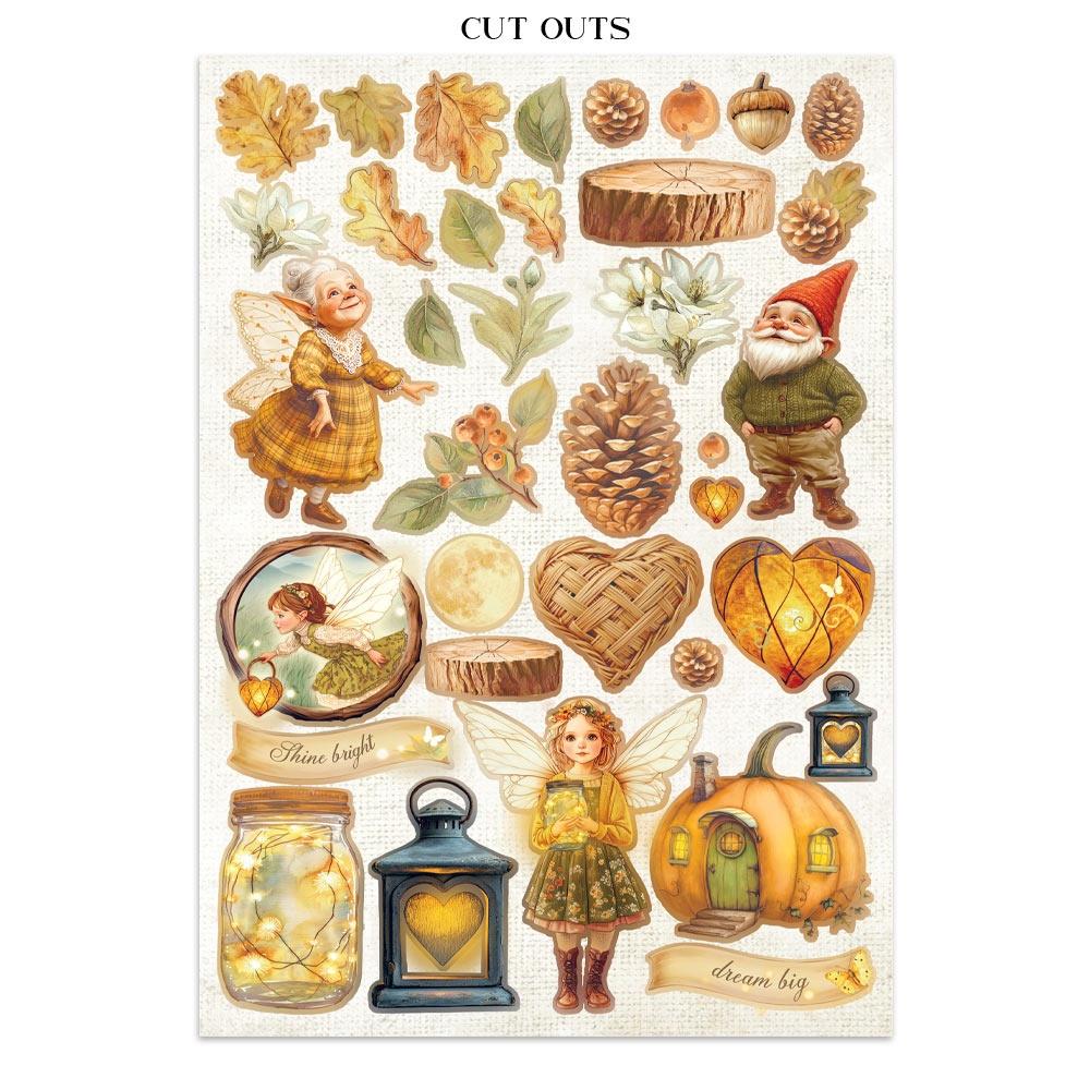 Whispering Woods Junk Journal + Ephemera Kit
