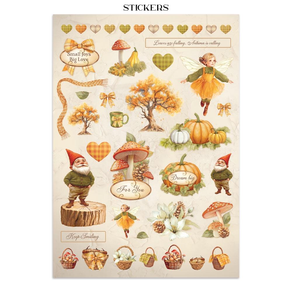 Whispering Woods Junk Journal + Ephemera Kit