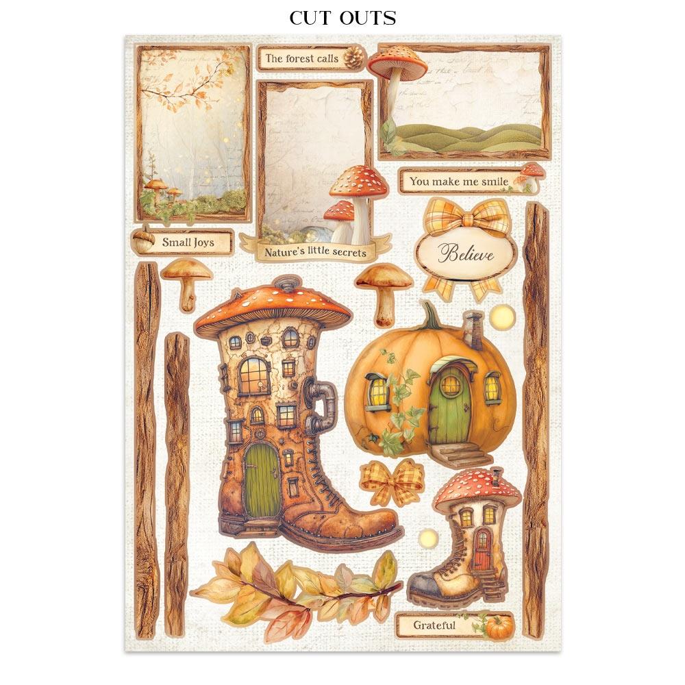 Whispering Woods Junk Journal + Ephemera Kit