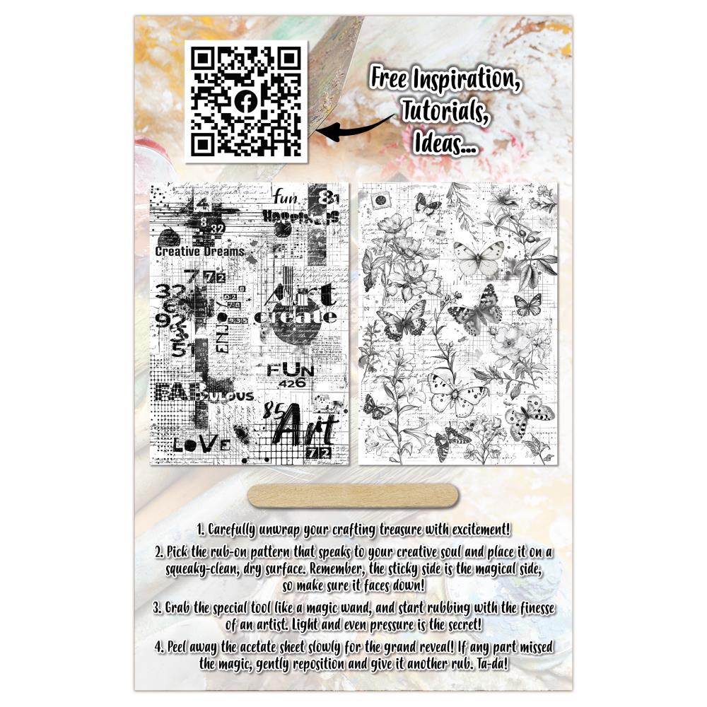 Fly Around A5 Rub-Ons No. 021