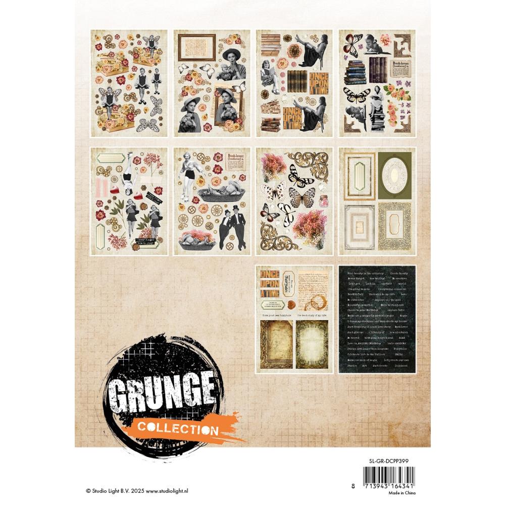 Paper Elements Die-Cut Paper Pad | Grunge Collection