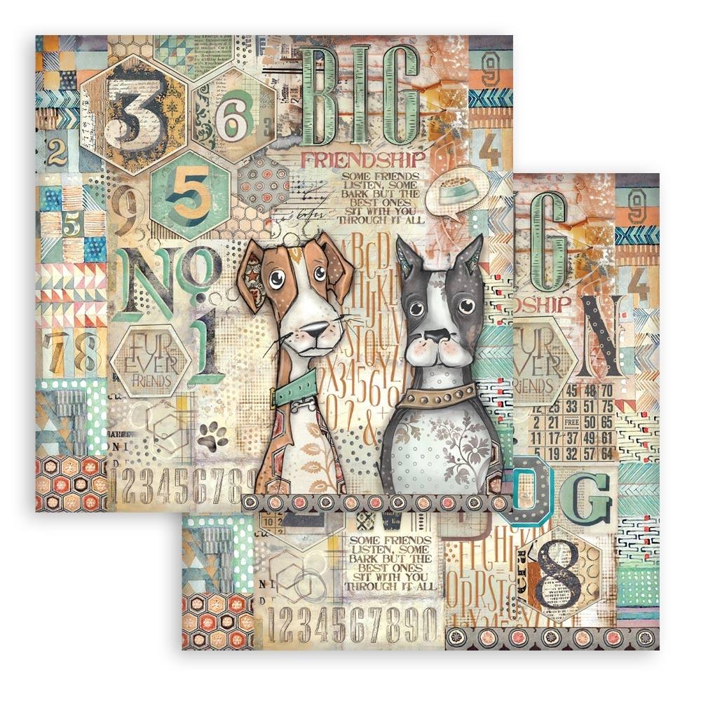 {coming soon!} Furry Friends 12x12 Double-Sided Paper Pad