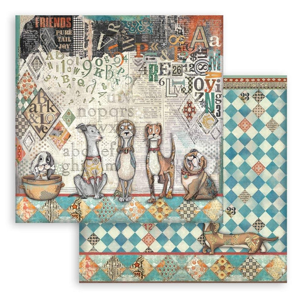{coming soon!} Furry Friends 12x12 Double-Sided Paper Pad