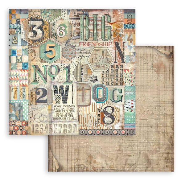 {coming soon!} Furry Friends 12x12 Double-Sided Backgrounds Paper Pad