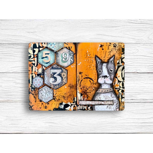 {coming soon!} 2 Patterns Acrylic Stamp Set | Furry Friends