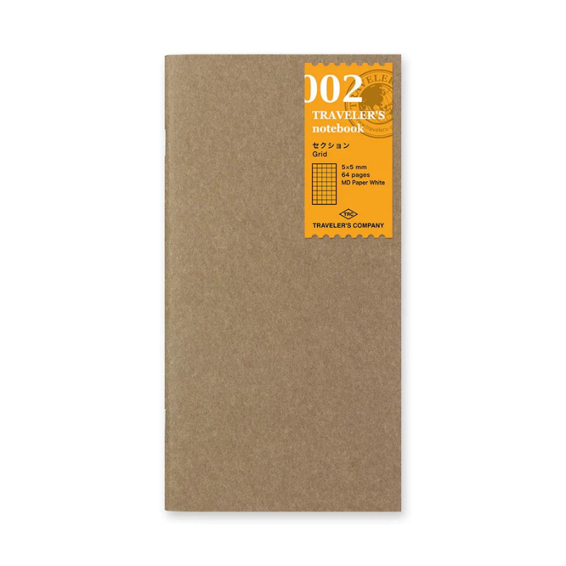 002 Grid | Traveler's Notebook Regular Refill