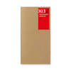 003 Blank | Traveler's Notebook Regular Refill
