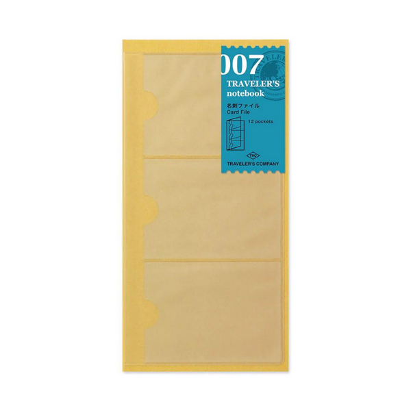 007 Card File | Traveler's Notebook Refills {Regular Size}