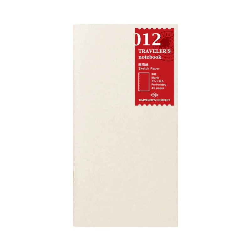 012 Sketch | Traveler's Notebook Regular Refill