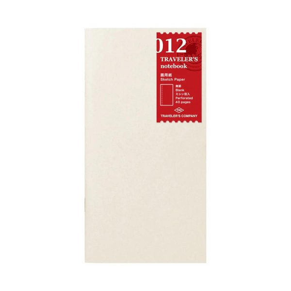 012 Sketch | Traveler's Notebook Regular Refill
