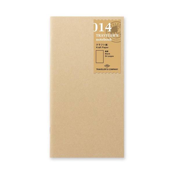 014 Kraft | Traveler's Notebook Regular Refill