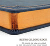 Navy Vintage Style Diary Vegan Leather (Navy)