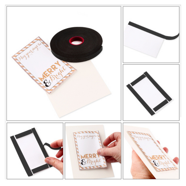 Black Crafty Foam Tape | 0.375x13'