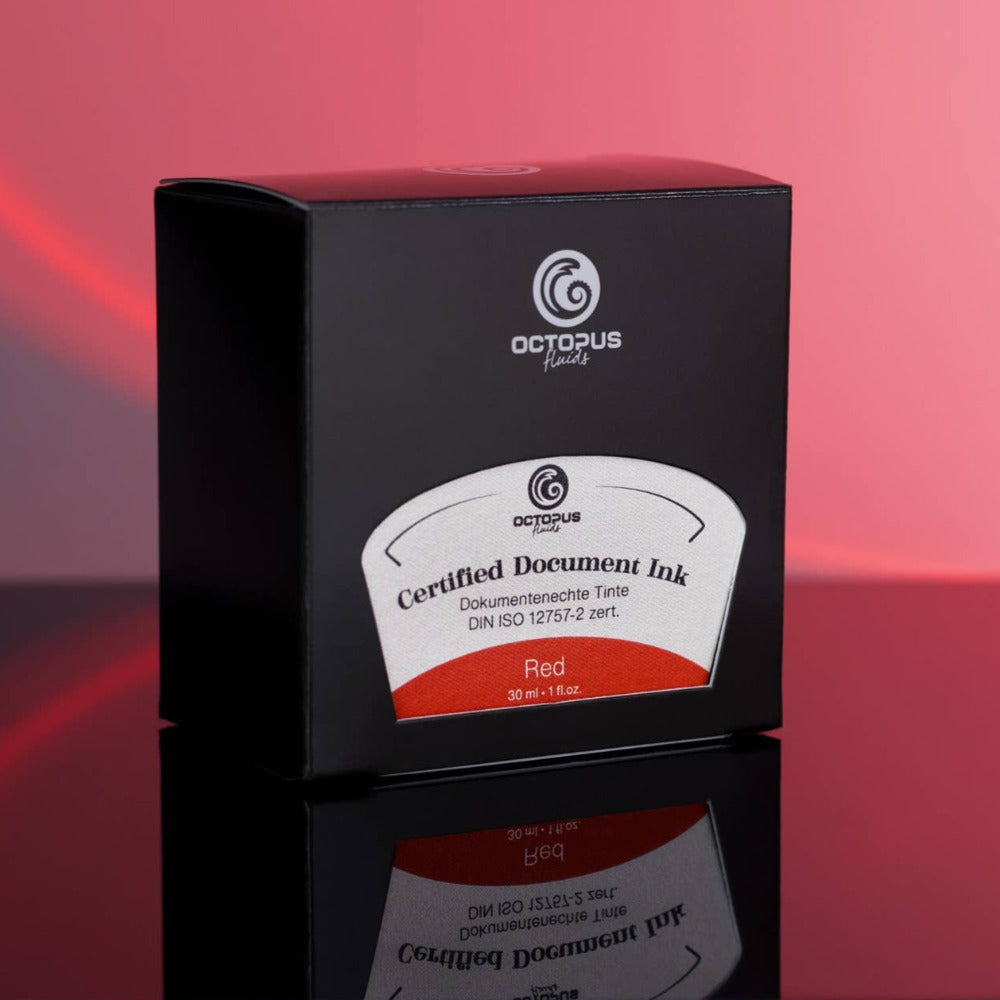 Red Certified Document Ink