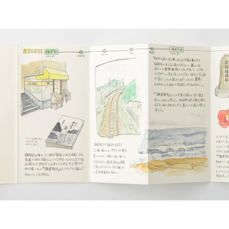 032 Accordion Fold | Traveler's Notebook Regular Refill