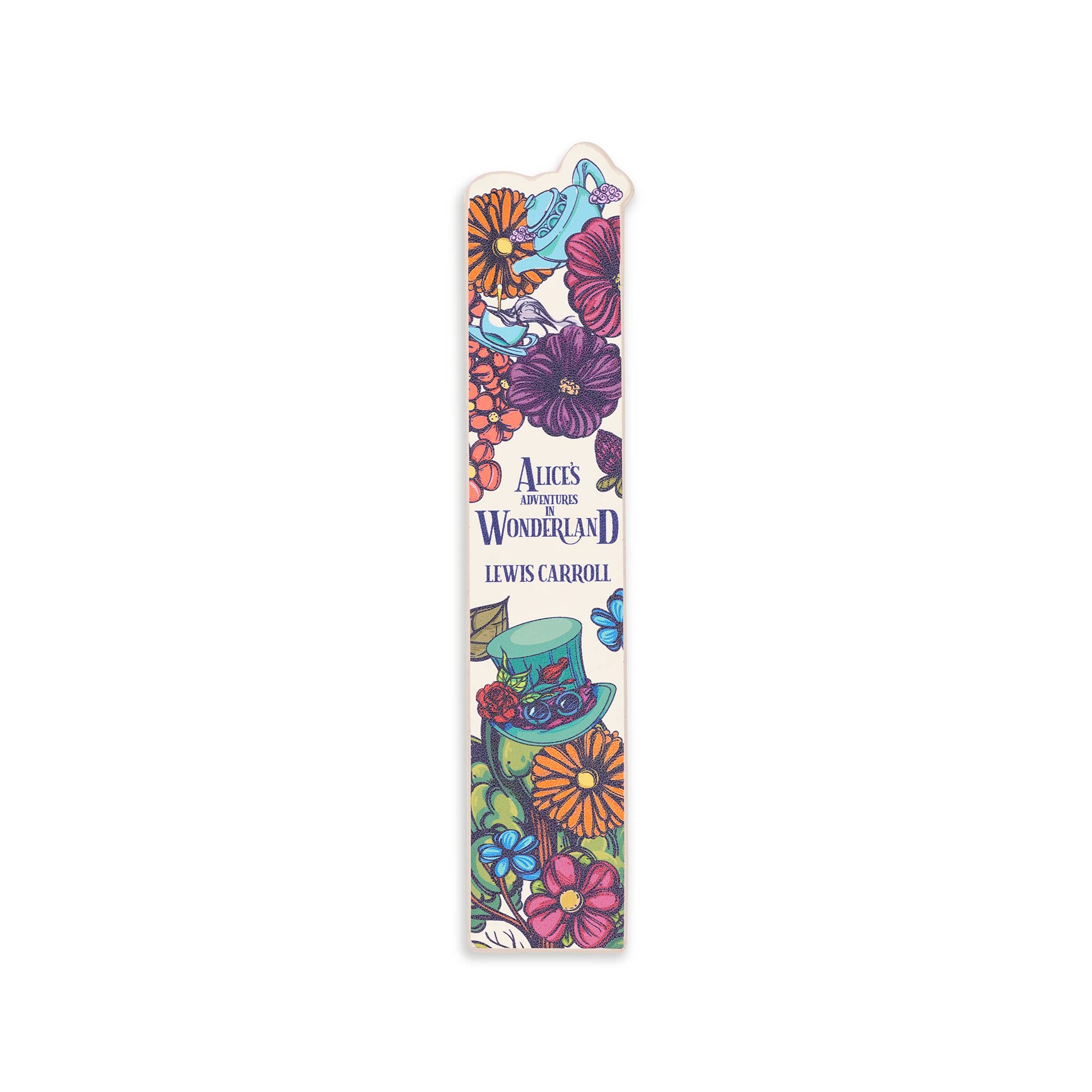 Floral Nonsense Alice in Wonderland Bookmark