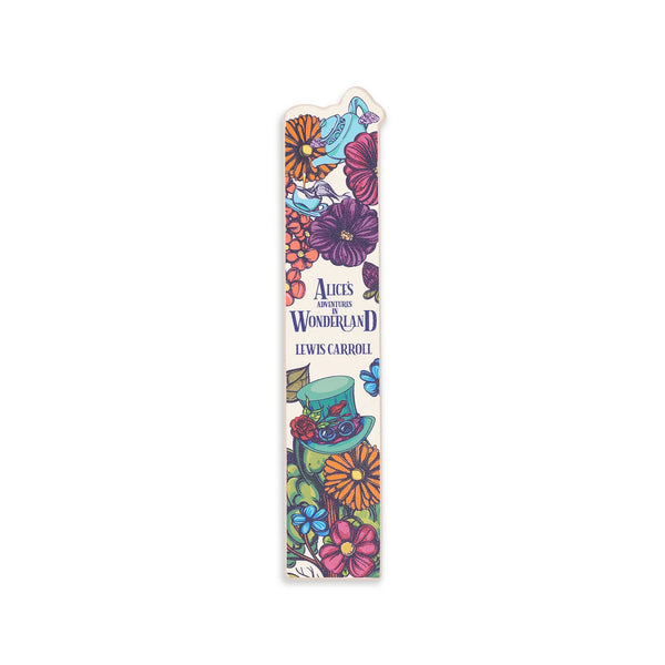 Floral Nonsense Alice in Wonderland Bookmark