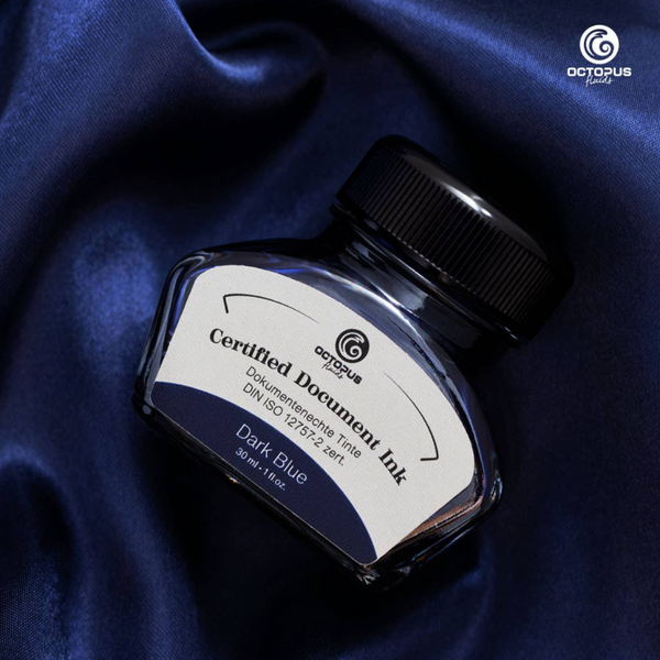 Dark Blue Certified Document Fountain Pen Ink